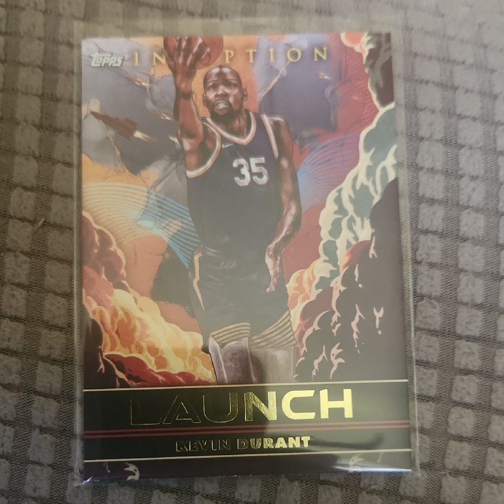 Kevin Durant 2024-25 Topps Inception Launch Case Hit Ssp Suns